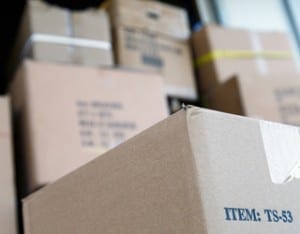 Cardboard boxes