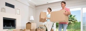 Home essentials in cardboard